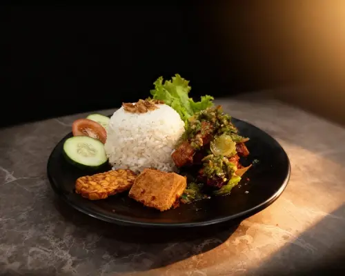 Nasi Ayam Geprek